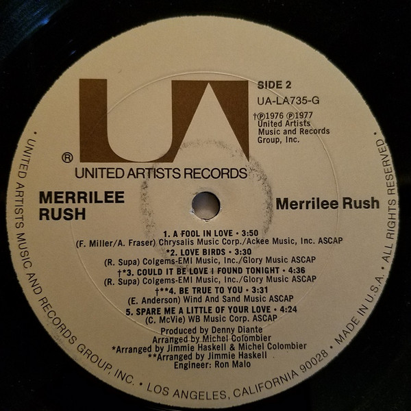 Merrilee Rush - Merrilee Rush | United Artists Records (UA-LA735-G) - 4 Merrilee Rush - Merrilee Rush | United Artists Records (UA-LA735-G) - 4