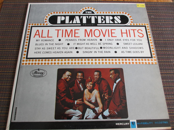 The Platters - All Time Movie Hits | Mercury (MG 20782(C))