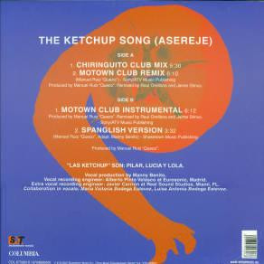 Las Ketchup - The Ketchup Song (Asereje) | Columbia (672960 6) - 2 Las Ketchup - The Ketchup Song (Asereje) | Columbia (672960 6) - 2