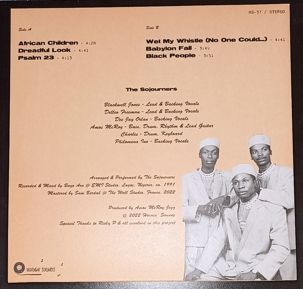 The Sojourners - Black People | The Sojourners Records (none) - 2 The Sojourners - Black People | The Sojourners Records (none) - 2