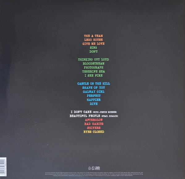 Ed Sheeran - +-=÷× (Tour Collection) | Gingerbread Man Records (5054197984921) - 2 Ed Sheeran - +-=÷× (Tour Collection) | Gingerbread Man Records (5054197984921) - 2