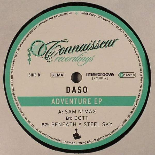 Daso - Adventure EP | Connaisseur Recordings (cns008-6)