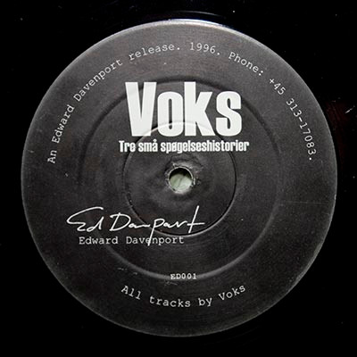 Voks - Tre Små Spøgelseshistorier | Edward Davenport (Ed001) - main