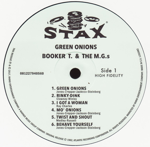 Booker T & The MG's - Green Onions LP | Stax (081227940560) - 3 Booker T & The MG's - Green Onions LP | Stax (081227940560) - 3