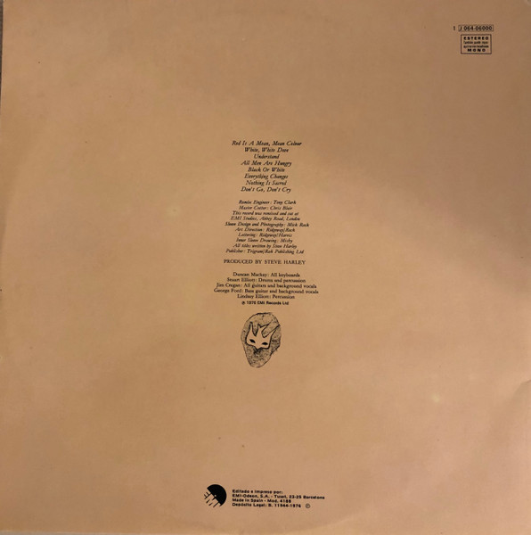 Steve Harley & Cockney Rebel - Timeless Flight | EMI (1J 064-06000) - 2