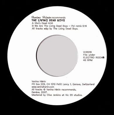 The Living Dead Boys - We Are The Living Dead Boys | Vanina Hänin Recommends (VHR019)