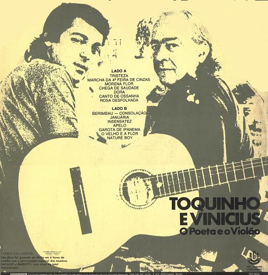 Toquinho & Vinicius - O Poeta E O Violão | Discos RGE (303.0032) - 2 Toquinho & Vinicius - O Poeta E O Violão | Discos RGE (303.0032) - 2