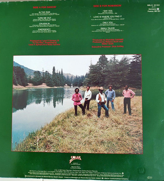 The Whispers - Love Is Where You Find It | Solar (SOL 52 344) - 2