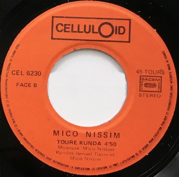 Mico Nissim - Broken Monkey / Toure Kunda | Celluloid (CEL 6230) - 3