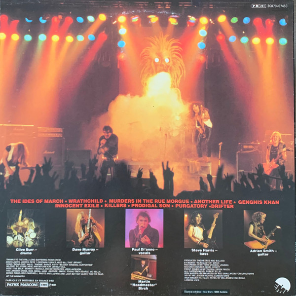 Iron Maiden - Killers | EMI (2C070-07450) - 2
