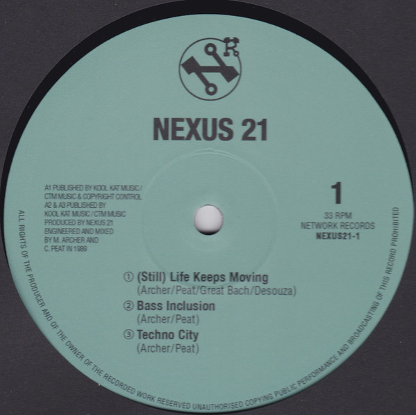 Nexus 21 - The Rhythm Of Life | Network Records (NEXUS21-1) - 3