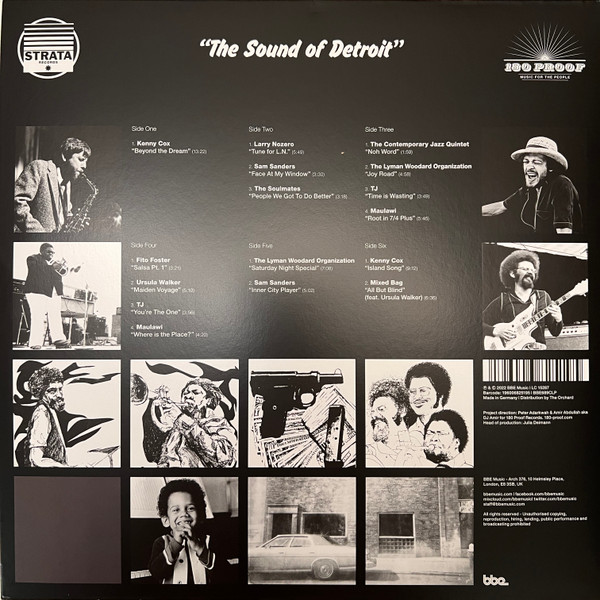 Amir Abdullah - Strata Records (The Sound of Detroit) (Volume 1) | BBE (BBE689CLP) - main