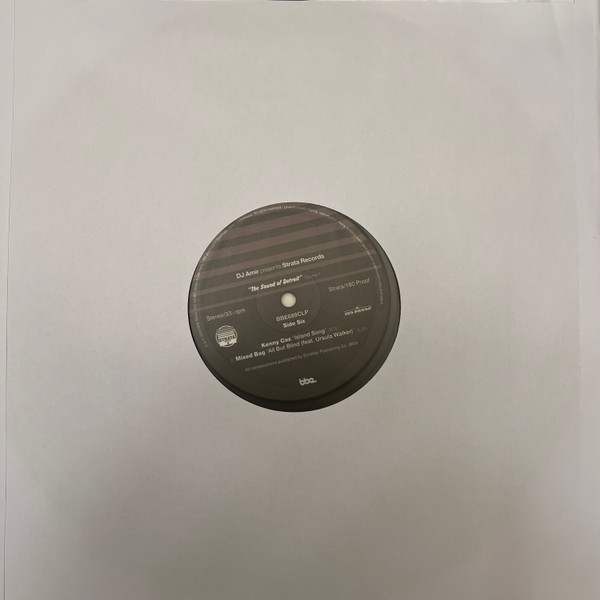 Amir Abdullah - Strata Records (The Sound of Detroit) (Volume 1) | BBE (BBE689CLP) - 2