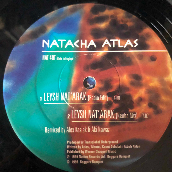 Natacha Atlas - Leysh Nat' Arak | Nation Records (NAT 40T) - 3 Natacha Atlas - Leysh Nat' Arak | Nation Records (NAT 40T) - 3