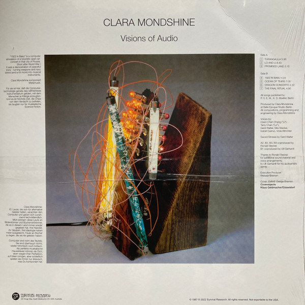Clara Mondshine - Visions Of Audio | Survival Research (SVVRCH049) - 2