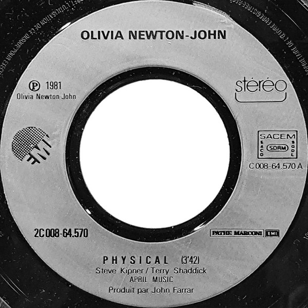 Olivia Newton-John - Physical | EMI (2C 008-64570) - 3 Olivia Newton-John - Physical | EMI (2C 008-64570) - 3