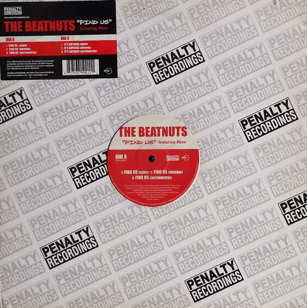 The Beatnuts - Find Us / It's Nothing | Penalty Recordings (PEN 125001) - 3 The Beatnuts - Find Us / It's Nothing | Penalty Recordings (PEN 125001) - 3