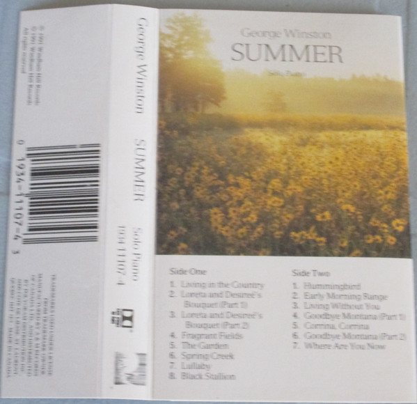 George Winston - Summer | Windham Hill Records (1934 11107-4)