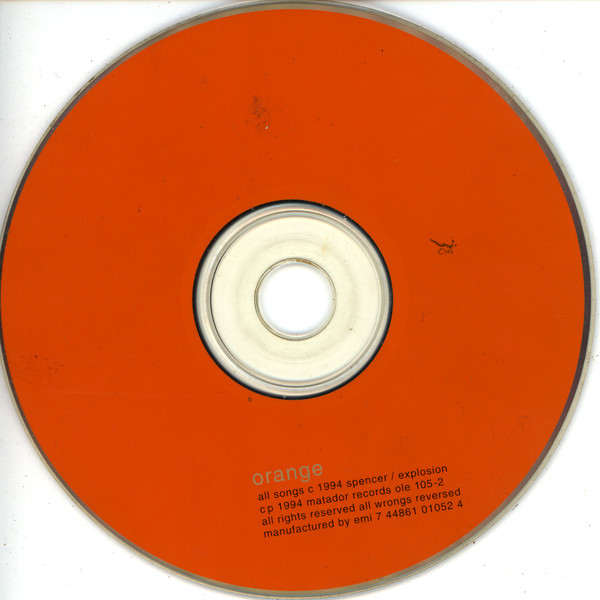 The Jon Spencer Blues Explosion - Orange | Matador (OLE 105-2) - 3