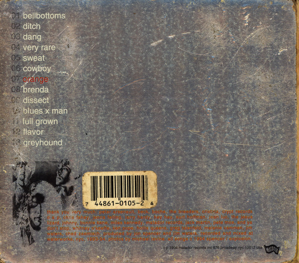 The Jon Spencer Blues Explosion - Orange | Matador (OLE 105-2) - 2