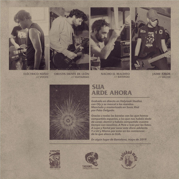 Sua - Arde Ahora | Kremón Records (KR-056) - 3 Sua - Arde Ahora | Kremón Records (KR-056) - 3