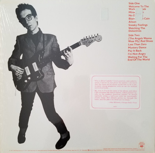 Elvis Costello - My Aim Is True | Columbia (JC 35037) - 2 Elvis Costello - My Aim Is True | Columbia (JC 35037) - 2