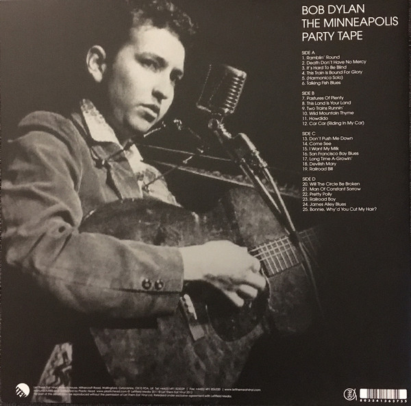 Bob Dylan - The Minneapolis Party Tape | Let Them Eat Vinyl (LETV053LP) - 2