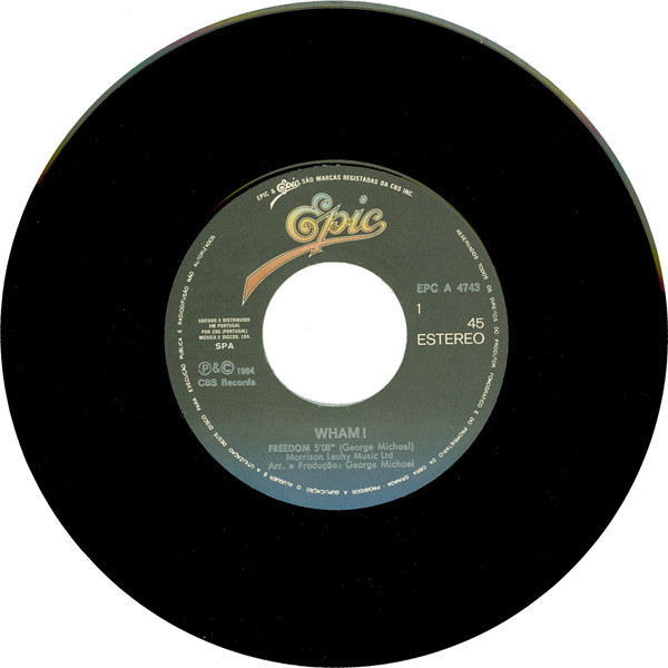Wham! - Freedom | Epic (EPC A 4743) - 3