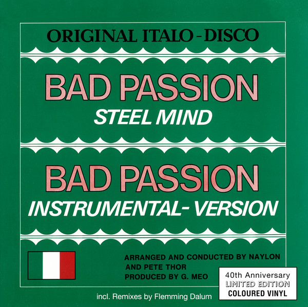 Steel Mind - Bad Passion | ZYX Music (MAXI 1076-12)