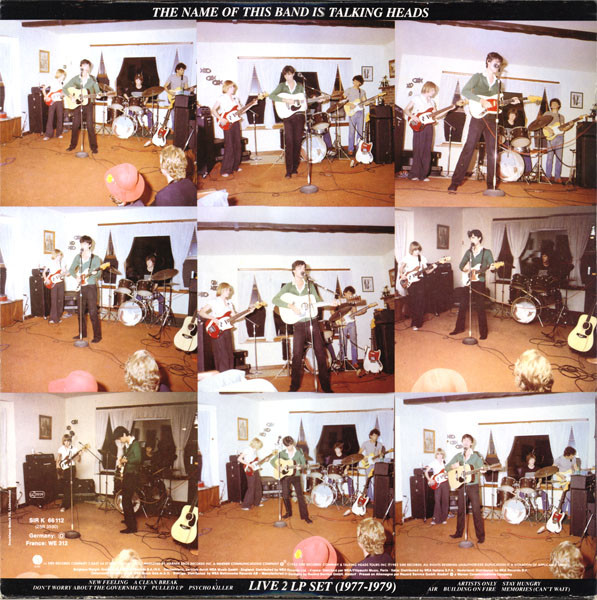 Talking Heads - The Name Of This Band Is Talking Heads | Sire (SIR 66 112) - main