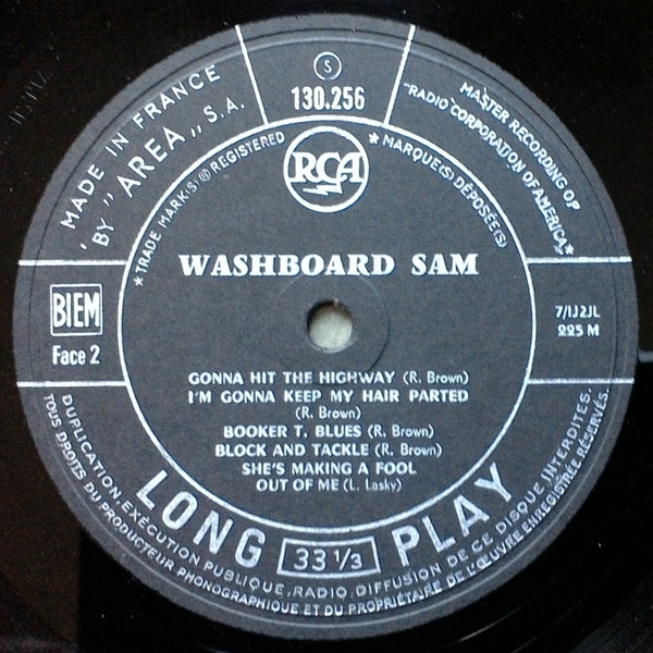 Washboard Sam - Washboard Sam | RCA (130.256) - 4 Washboard Sam - Washboard Sam | RCA (130.256) - 4