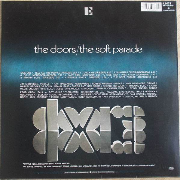 The Doors - The Soft Parade | Elektra (42 079) - 2 The Doors - The Soft Parade | Elektra (42 079) - 2