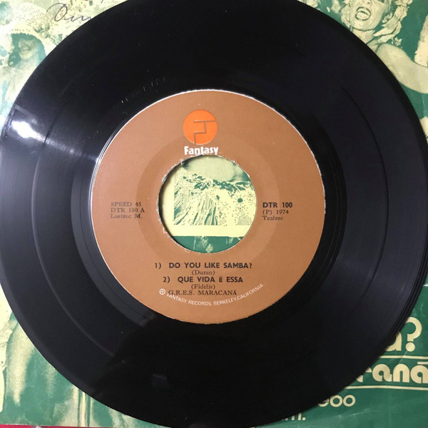 G.R.E.S. Maracaná - Do You Like Samba | Discos Teal Roda, Lda. (DTR 100) - 3