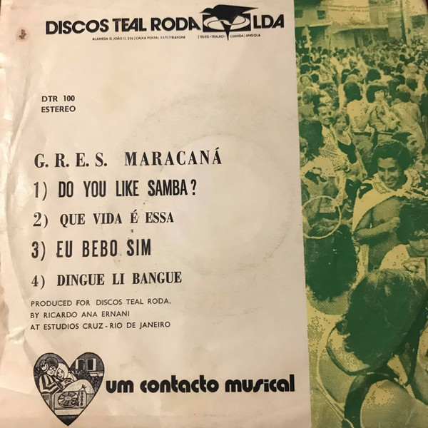 G.R.E.S. Maracaná - Do You Like Samba | Discos Teal Roda, Lda. (DTR 100) - main