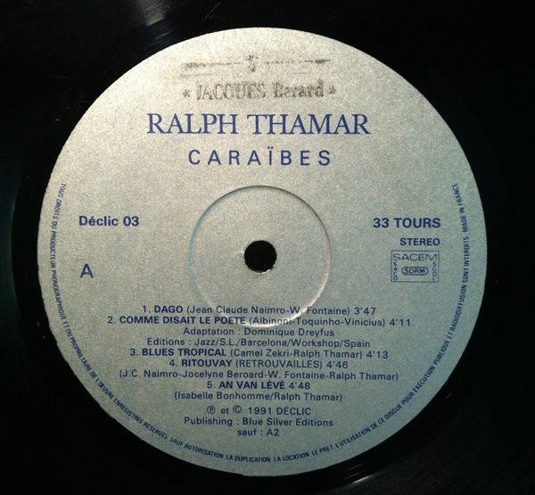 Ralph Thamar - Caraibes | Déclic Communication (Déclic 03) - 3