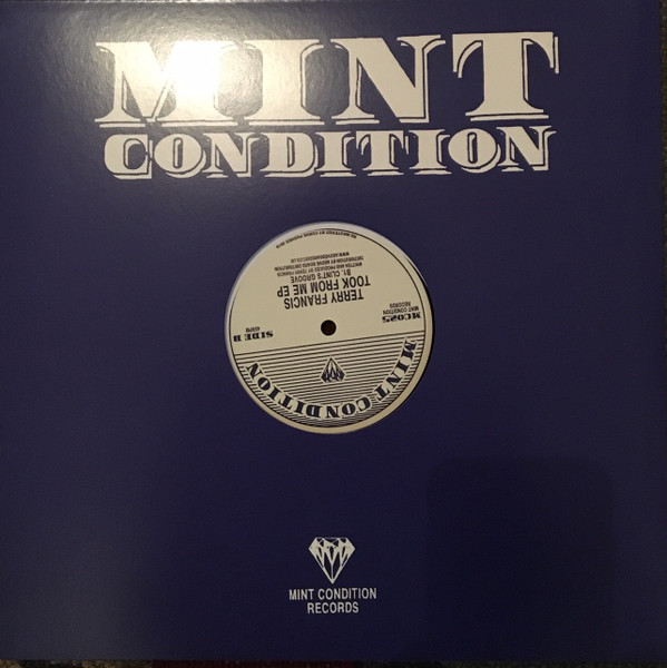 Terry Francis - Took From Me EP | Mint Condition (MC025) - 4 Terry Francis - Took From Me EP | Mint Condition (MC025) - 4