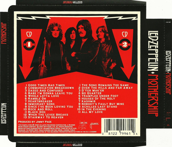 Led Zeppelin - Mothership | Swan Song (8122-79961-5) - 2