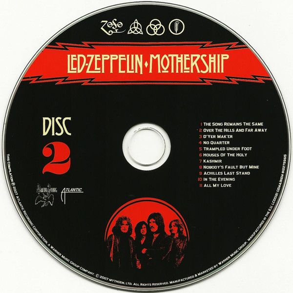 Led Zeppelin - Mothership | Swan Song (8122-79961-5) - 3