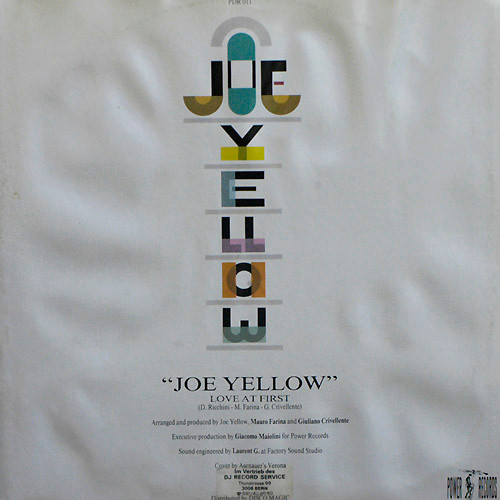 Joe Yellow - Love At First | Power Records (PDR 011) - 2