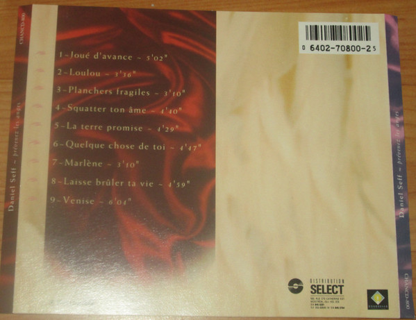 Daniel Seff - Prévenez Les Anges | Chandelle Productions (CHANCD-800) - 3