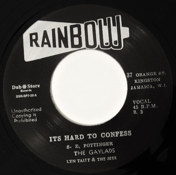 The Gaylads , Lynn Taitt & The Jets - It's Hard To Confess / I Need Your Loving | Rainbow (DSR-SP7-20)