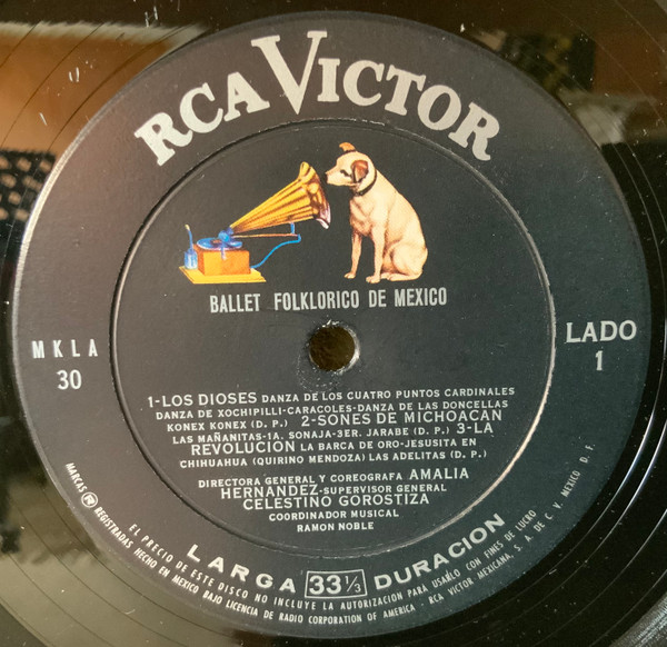 Ballet Folklorico De Mexico - Ballet Folklorico De Mexico (2LP) [Vinyl] | RCA Victor (MKLA-30) - 4