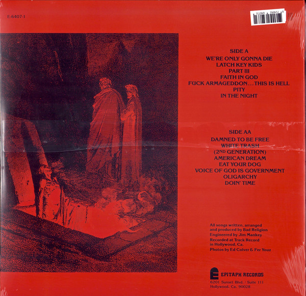 Bad Religion - How Could Hell Be Any Worse? - Vinilo Blanco | Epitaph (E-6407-1) - 2 Bad Religion - How Could Hell Be Any Worse? - Vinilo Blanco | Epitaph (E-6407-1) - 2