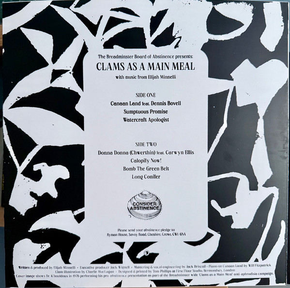 Elijah Minnelli - Clams As A Main Meal | Breadminster County Council (EM05) - 2 Elijah Minnelli - Clams As A Main Meal | Breadminster County Council (EM05) - 2