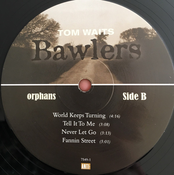 Tom Waits - Bawlers | Anti- (7549-1) - 3 Tom Waits - Bawlers | Anti- (7549-1) - 3