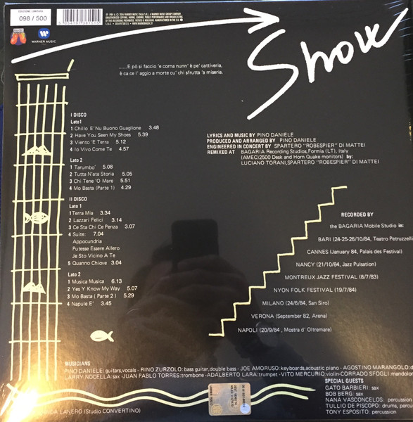 Pino Daniele - Sciò | Warner Music Italy (5054197381515) - 2 Pino Daniele - Sciò | Warner Music Italy (5054197381515) - 2