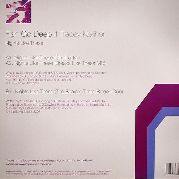 Fish Go Deep Ft Tracey Kelliher - Nights Like These | Inspirit Music (IML012) - 2