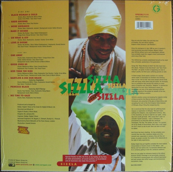 Sizzla - Black Woman And Child | VP Records (VPGSRL7114) - 2 Sizzla - Black Woman And Child | VP Records (VPGSRL7114) - 2