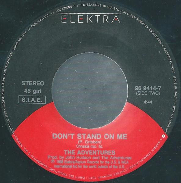 The Adventures - Broken Land | Elektra (96 9414-7) - 4
