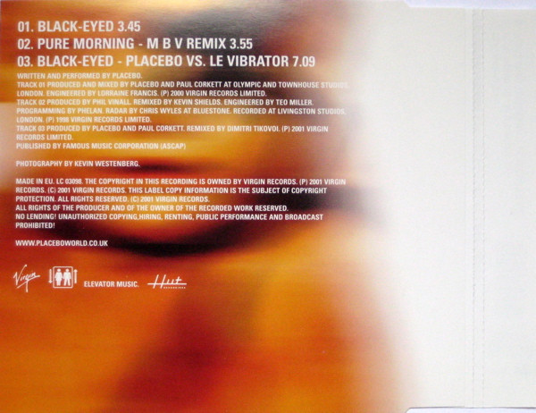 Placebo - Black-Eyed | Elevator Music (724389797022) - 2